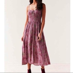 Purple Floral Sundress